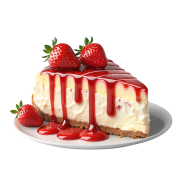 —Pngtree—slice of strawberry cheesecake topped_18847834